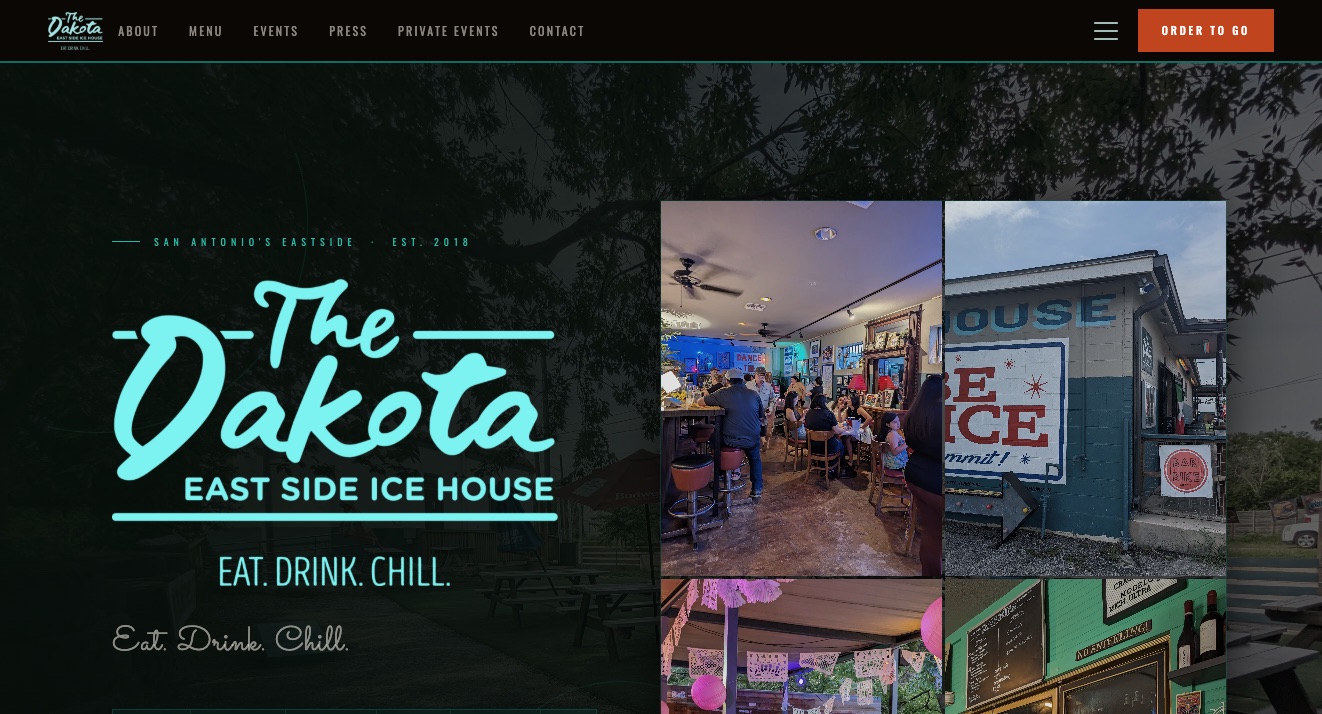 The Dakota East Side Ice House website